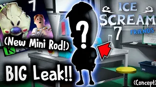 ICE SCREAM 7 'MINI ROD' Reveald!!🧐🧪 | Concept | Keplerians