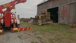 1953 CATERPILLAR D7 3T BARN FIND AND RECOVERY PART 1