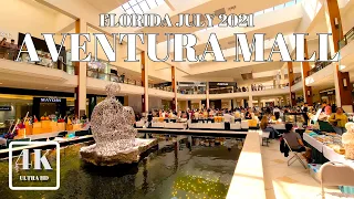 AVENTURA MALL MIAMI FLORIDA JULY 2021 4K ULTRA HD USA AΩ