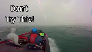 The Scariest run in Bass Fishing?!?! 200 miles on the great lakes!