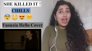 She killed that! Faouzia Ouihya - Hello - Adele (cover) REACTION