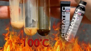 Ceratec Liqui Moly after 6000km. How clean is Ceratec? Test above 100°C