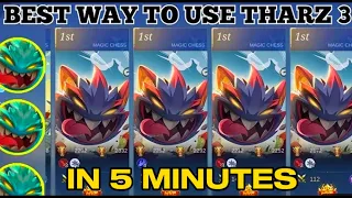 How to use Tharz Skill - 3 In 5 minutes ???‼️🔥 2024 Auto Win Strategy ‼️🔥💯