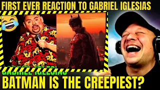 FIRST TIME REACTION TO GABRIEL IGLESIAS - Batman Is The Creepiest Superhero? [ Reaction ] | UK