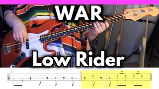 War - Low Rider [1975] | BASS Cover | TABS