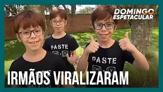 Trigêmeos 100% idênticos fazem sucesso nas redes sociais