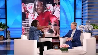 Ellen Surprises Viral College Cymbals Player