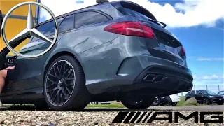 2015 Mercedes C63 AMG 4.0 BiTurbo V8 | Cold-start & Revs