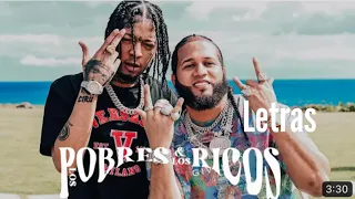 EL ALFA EL JEFE X ROCHY RD - LOS POBRES Y LOS RICOS (letras)