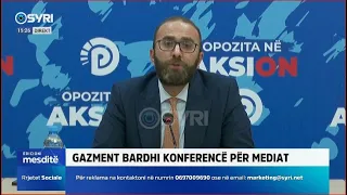 Gazment Bardhi konferencë për mediat (08.05.2024)