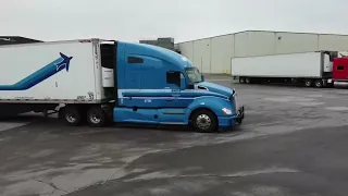 March 17, 2023/60 Trucking. Loading in Flemington, New Jersey