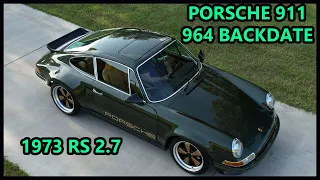 Porsche 911 Backdate (964) 1973 RS 2.7 Walkaround and Engine Sound