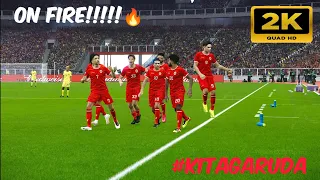 COMEBACK🔥🔥!!! INDONESIA VS MALAYSIA | GELORA BUNG KARNO| INTERNATIONAL FRIENDLY MATCH - PES 2024