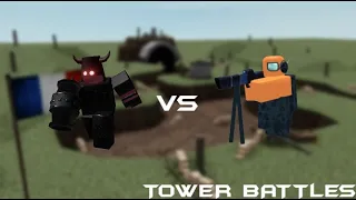 Endbringers VS Railgunners - Roblox Tower Battles