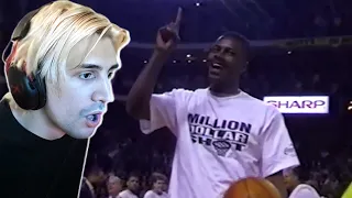 xQc reacts to He Made A Million Dollar Shot And They Didn't Want To Pay Him