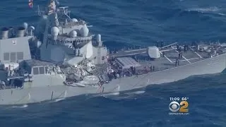 Navy Crew Members Hurt In Collision