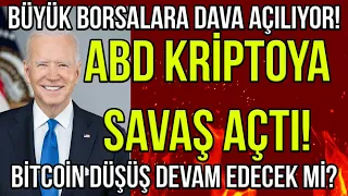 AMERİKA KRİTPOYA SAVAŞ AÇTI 🚨 BÜYÜK BORSALARA DAVA AÇILIYOR 🚨 ÖNEMLİ BİTCOİN HABERLERİ #lunc #btc