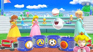 Super Mario Party River Survival Peach Daisy Rosalina and Boo