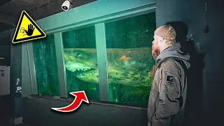 TIERE ZURÜCK GELASSEN! GEISTER AQUARIUM BEI NACHT ERKUNDET!