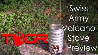 It's a Volcano! - Swiss Army Volcano Stove - Preview