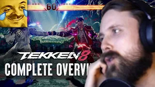 Forsen Reacts to TEKKEN 8 - COMPLETE OVERVIEW (New Gameplay)