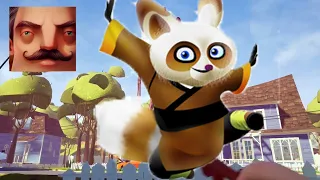 Hello Neighbor - My New Neighbor Kung Fu Panda Master Shifu Act 2 Random Gameplay Walkthrough