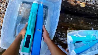 Chinese￼ Electric Water Gun￼ vs Spyra 2 Water Gun what’s the difference!🤪💦⚡️🔫￼