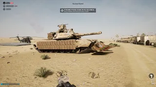 1 American Abrams Eliminates all Enemy Vehicles (Squad Armor)