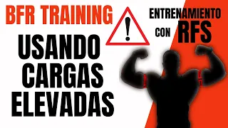 ⚠️RESTRICCIÓN del FLUJO SANGUÍNEO y cargas elevadas - KAATSU, BFR Training