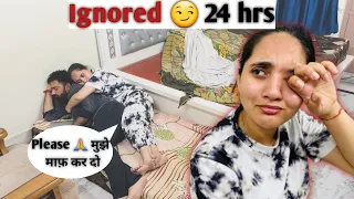 IGNORING Soniya for 24 hours Prank | epic reaction 😂
