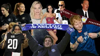 WHICH FOOTBALL TEAM DO CELEBRITIES SUPPORT? MARGOT ROBBIE, TOM HANKS, ED SHEERAN AND MORE...