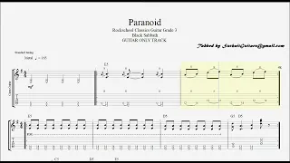 Paranoid - (all tracks). Rockschool Classics (HotRock) Grade 3 Guitar Lesson