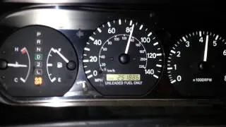 !!!98 TOYOTA CAMRY TOP SPEED TWO TRIES!!!!!!!!!!!!