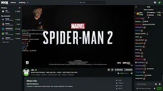 xQc reacts to Marvel's Spider-Man 2 Trailer (with chat)