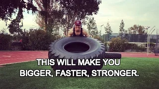 TIRE FLIPS FOR HIIT CARDIO / BURN FAT AND BUILD MUSCLE.