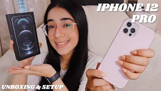 IPHONE 12 PRO UNBOXING + SET UP