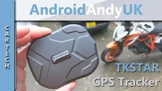 TKSTAR GPS Car and Bike Tracker - Setup, Demo and Review