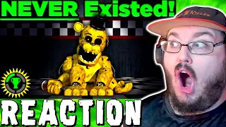 Game Theory: FNAF, Golden Freddy NEVER Existed! FNAF REACTION!!!