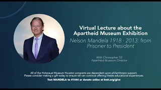 Virtual Lecture with Apartheid Museum Director Christopher Till