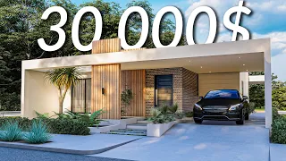 (10x12 Meters) Modern House Design | 3 Bedrooms House Tour