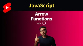 JavaScript Arrow Functions in 1 Minute #shorts