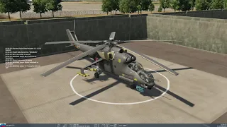 DCS Mi-24P Hind: Full PvE Interdiction Sortie