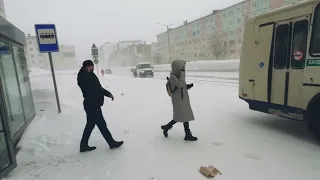 Норильск. Метель