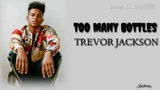 Trevor Jackson - Too Many Bottles (Lyrics)