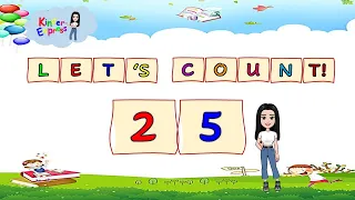 Let's count to 25 l All about numbers l Numeracy with Teacher Jo