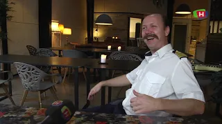 Kjell Kjellen Bigseth i Frokost-TV-studio