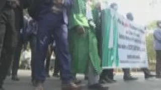 Ivory Coast doctoral graduates protest job system