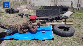 Ethiopian Republican Guard Sniper Shooting Training