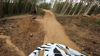 New orange trail at Bike Glenlivet trail centre, Helmet Cam