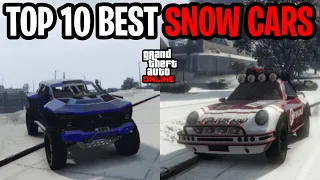 Top 10 BEST SNOW CARS in GTA 5 Online! (2023)